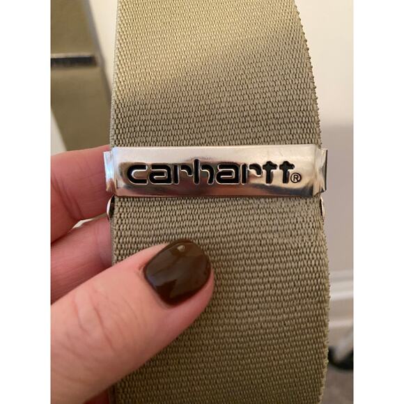 Carhartt Suspenders BEIGE Heavy Duty 1 1/2" wide in good condition - Picture 3 of 6